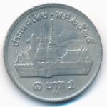 Thailand, 1 baht, 1982