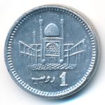 Pakistan, 1 rupee, 2012