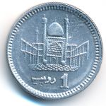 Pakistan, 1 rupee, 2012