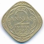 Британская Индия, 2 анны (1942 г.)