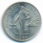 Филиппины, 25 сентаво (1966 г.)