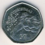 Гибралтар, 50 пенсов (2007 г.)