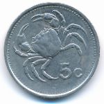 Мальта, 5 центов (1986 г.)