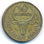 Мадагаскар, 10 франков (1981 г.)