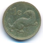 Мальта, 1 цент (1986 г.)