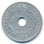 Британская Западная Африка, 1 пенни (1940 г.)