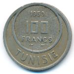 Тунис, 100 франков (1950 г.)