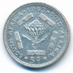South Africa, 5 cents, 1963