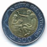Ватикан, 500 лир (1996 г.)