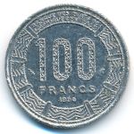Центральная Африка, 100 франков (1996 г.)