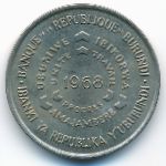 Бурунди, 10 франков (1968 г.)