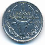 Мадагаскар, 1 франк (1966 г.)