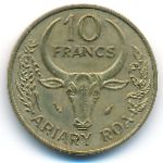 Мадагаскар, 10 франков (1983 г.)