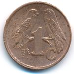 ЮАР, 1 цент (2001 г.)