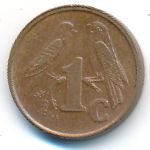 ЮАР, 1 цент (2001 г.)