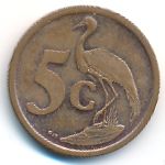 ЮАР, 5 центов (2007 г.)