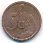 ЮАР, 5 центов (2007 г.)