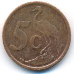 ЮАР, 5 центов (2010 г.)