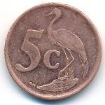 ЮАР, 5 центов (2010 г.)