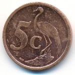 ЮАР, 5 центов (2010 г.)