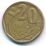 ЮАР, 20 центов (2006 г.)