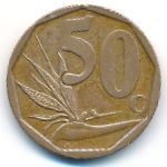 South Africa, 50 cents, 2007