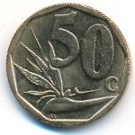 South Africa, 50 cents, 2008