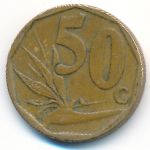 South Africa, 50 cents, 2008