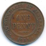 Австралия, 1 пенни (1931 г.)
