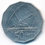 Фиджи, 50 центов (1990 г.)