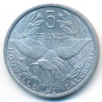 Новая Каледония, 5 франков (1952 г.)