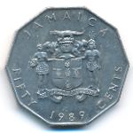 Ямайка, 50 центов (1989 г.)