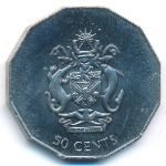 Соломоновы острова, 50 центов (2005 г.)