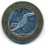 Катанга., 100 франков (2013 г.)