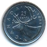 Канада, 25 центов (2021 г.)