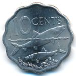 Bahamas, 10 cents, 2007