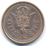 Барбадос, 1 цент (2002 г.)