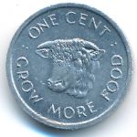 Сейшелы, 1 цент (1972 г.)