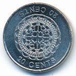 Соломоновы острова, 20 центов (2012 г.)