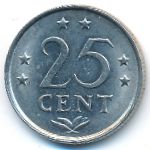 Антильские острова, 25 центов (1981 г.)