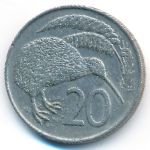 Новая Зеландия, 20 центов (1979 г.)