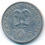 Французская Полинезия, 10 франков (1986 г.)