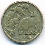 Австралия, 1 доллар (1984 г.)