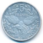 Новая Каледония, 5 франков (1992 г.)
