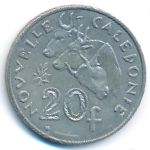 Новая Каледония, 20 франков (2007 г.)
