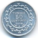 Тунис, 50 сентим (1916 г.)