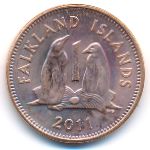 Фолклендские острова, 1 пенни (2011 г.)