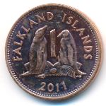 Фолклендские острова, 1 пенни (2011 г.)