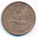 Фолклендские острова, 2 пенса (1983 г.)