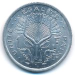 Джибути, 1 франк (1977–1999 г.)